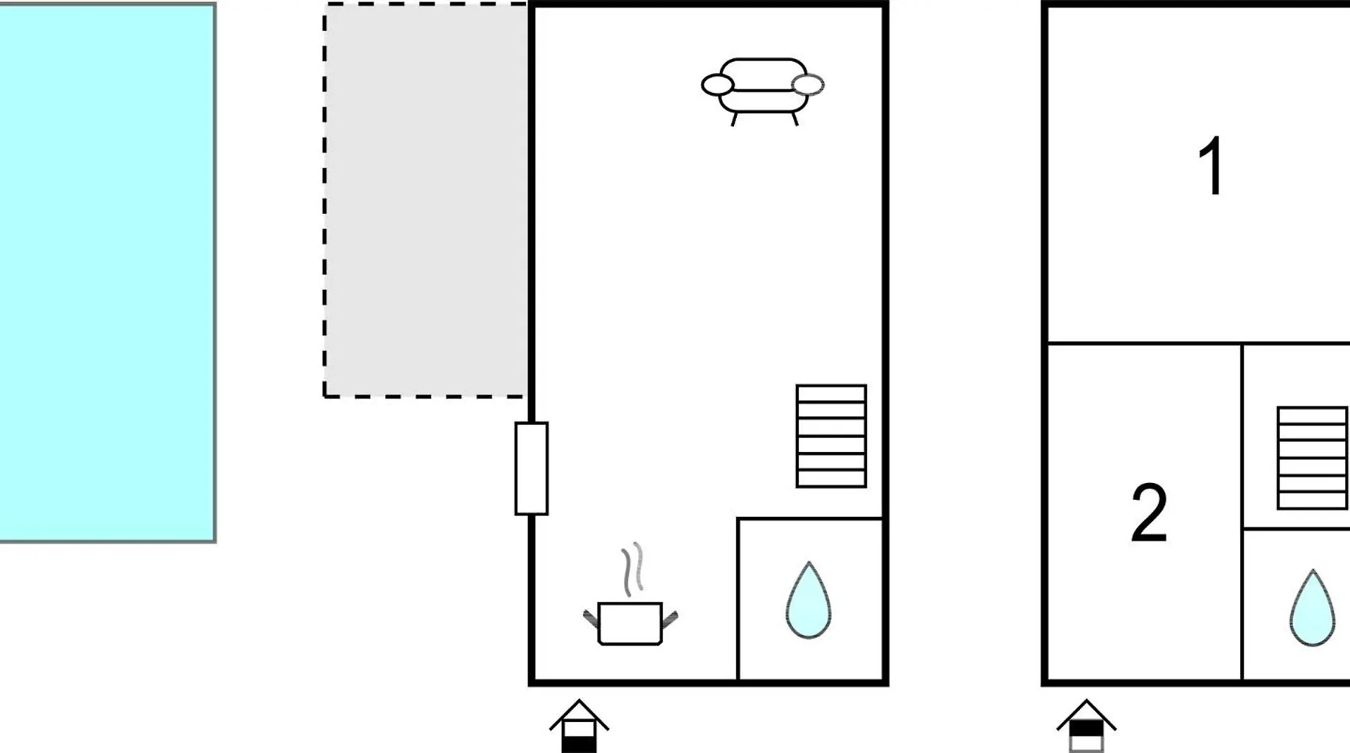 Dom wakacyjny Lovely Home In Vidulini With Kitchen